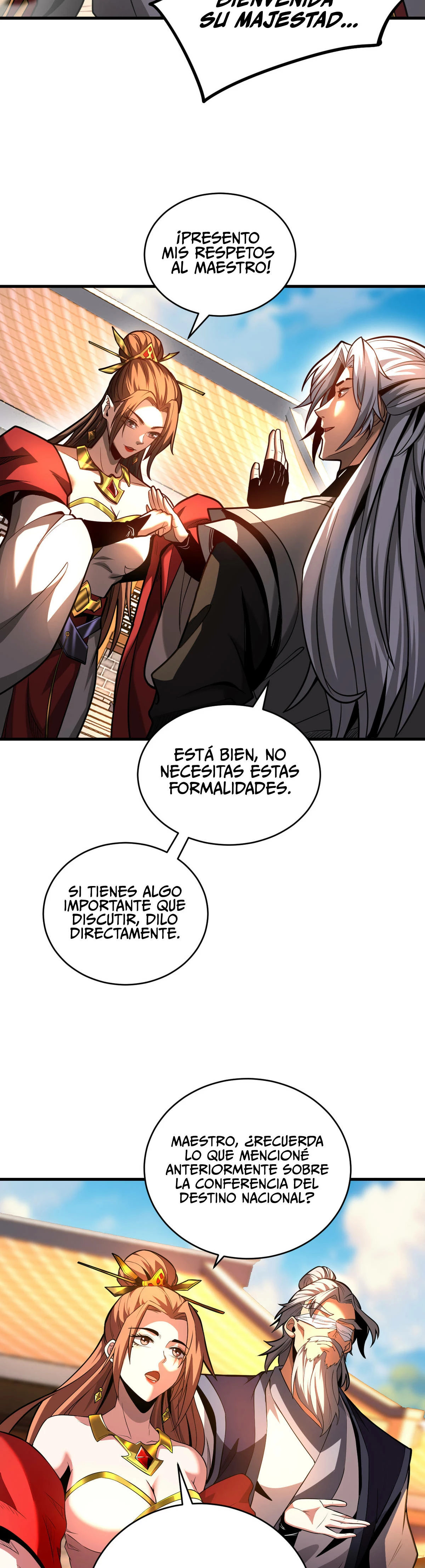Mientras mis discípulas se matan, yo me relajo! > Capitulo 73 > Page 111